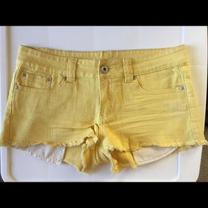 Yellow Shorts